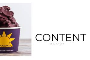 Portfolio for Content Strategy